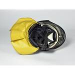 Шлем-каска пожарного спасателя ШКПС с пелериной (черная), Stop sale до 10.12.2023