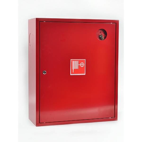 Шкаф пожарный ШПК-310НЗК (навесной закрытый красный)