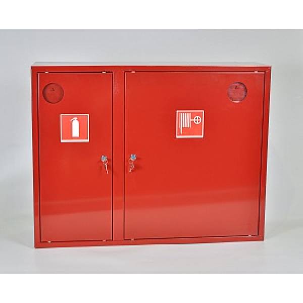 Шкаф пожарный ШПК-315НЗК (навесной закрытый красный)