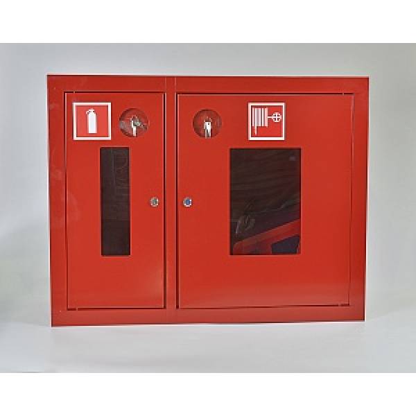 Шкаф пожарный ШПК-315ВОК (встраиваемый открытый красный)