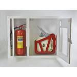 Шкаф пожарный ШПК-315ВОБ (встраиваемый открытый белый)