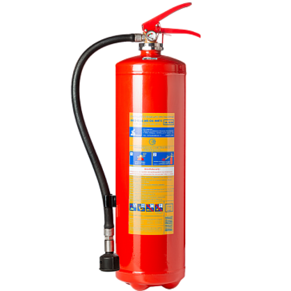 Огнетушитель воздушно-эмульсионный с повышенной огнетушащей способностью ОВЭ-6(з) - АВ «МИГ Е» (3А, 183В)