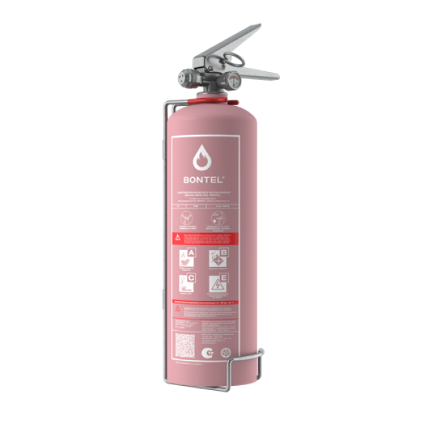 Огнетушитель воздушно-эмульсионный ОВЭ-2 Bontel (розовый)