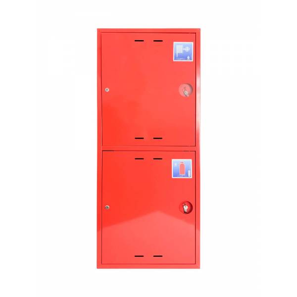 Шкаф пожарный ШПК-320НЗК (навесной закрытый красный)