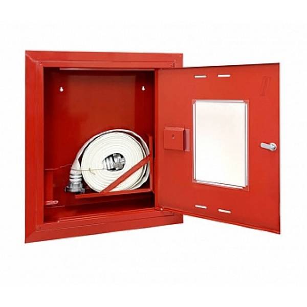 Шкаф пожарный ШПК-310ВОК (встраиваемый открытый красный)