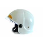 Шлем пожарного ШПМ-С (белый) с пелериной 