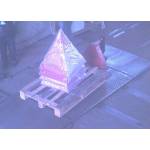 Колпак (пирамида) металлический  для укрытия пожарного гидранта (500х500х800) 